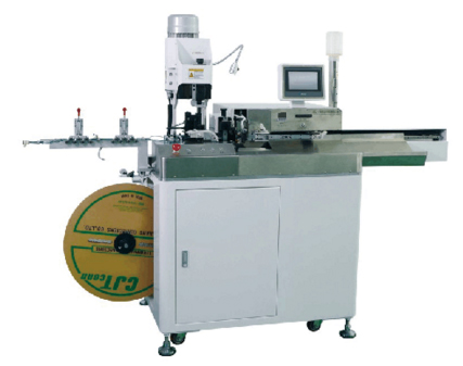 DW-17S全自動(dòng)全伺服五線單頭打端沾錫機(jī) DW-17S全自動(dòng)全伺服五線單頭打端沾錫機(jī)